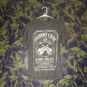 Zion Rootswear Black Short Sleeve Tee with Music Graphics